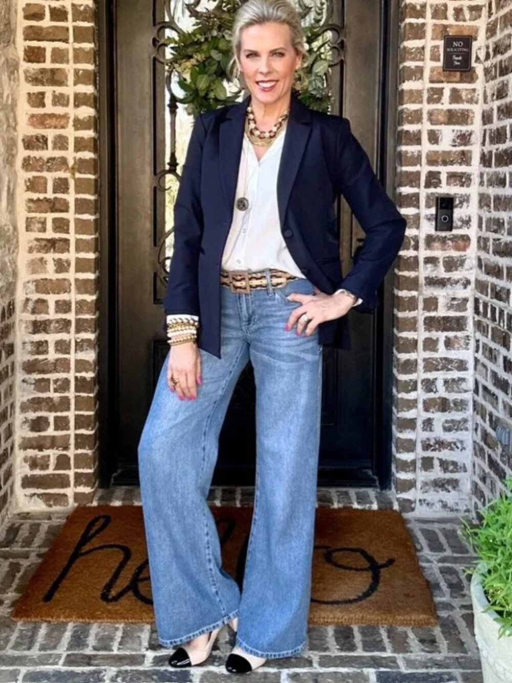 Cabi | Keynote Jacket Navy Spring 2024 Size 8 NWT